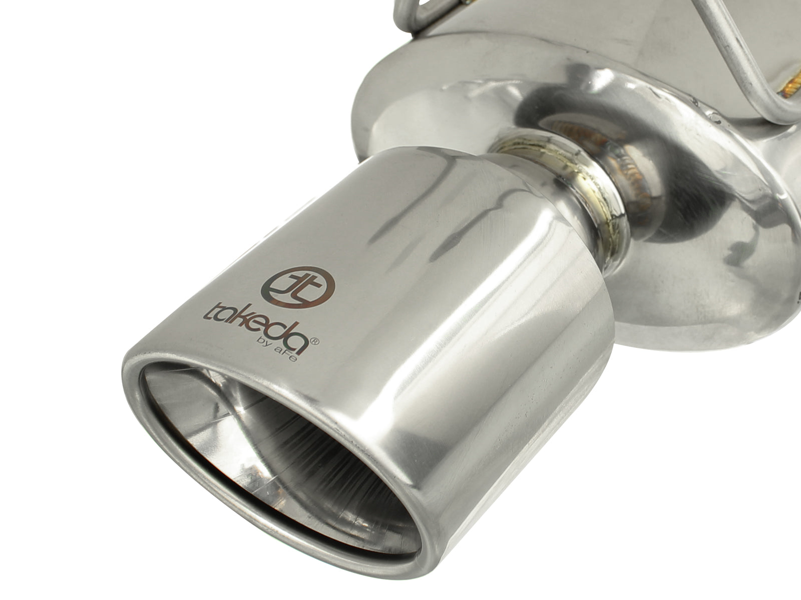 aFe Takeda 2.1/2in to 1.75in SS Cat-Back Exhaust | Honda Accord Coupe (13-14) (49-36609)