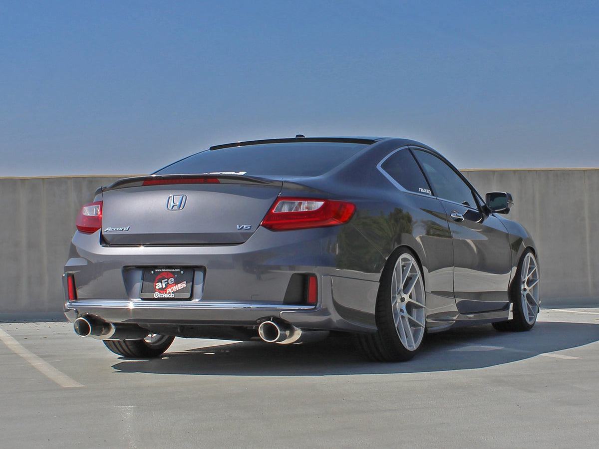 aFe Takeda 2.1/2in to 1.75in SS Cat-Back Exhaust | Honda Accord Coupe (13-14) (49-36609)