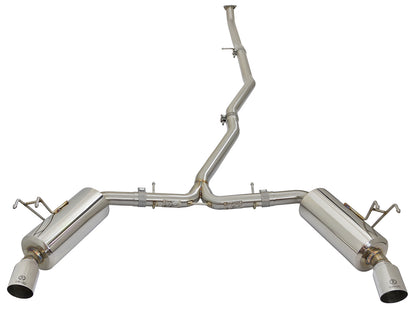aFe Takeda 2.25-2.5in SS Cat-Back Dual-Exit Exhaust | Honda Civic 16-21 (49-36615-P)