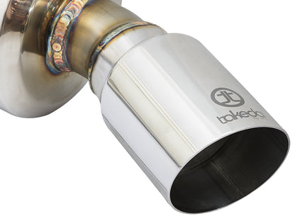 aFe Takeda 2.25-2.5in SS Cat-Back Dual-Exit Exhaust | Honda Civic 16-21 (49-36615-P)