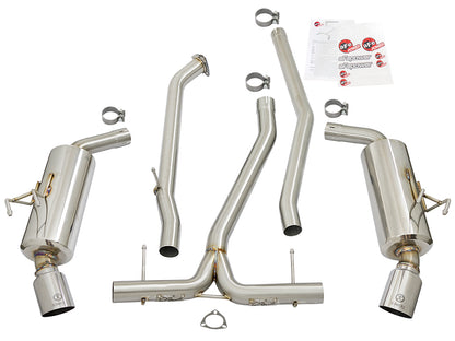 aFe Takeda 2.25-2.5in SS Cat-Back Dual-Exit Exhaust | Honda Civic 16-21 (49-36615-P)