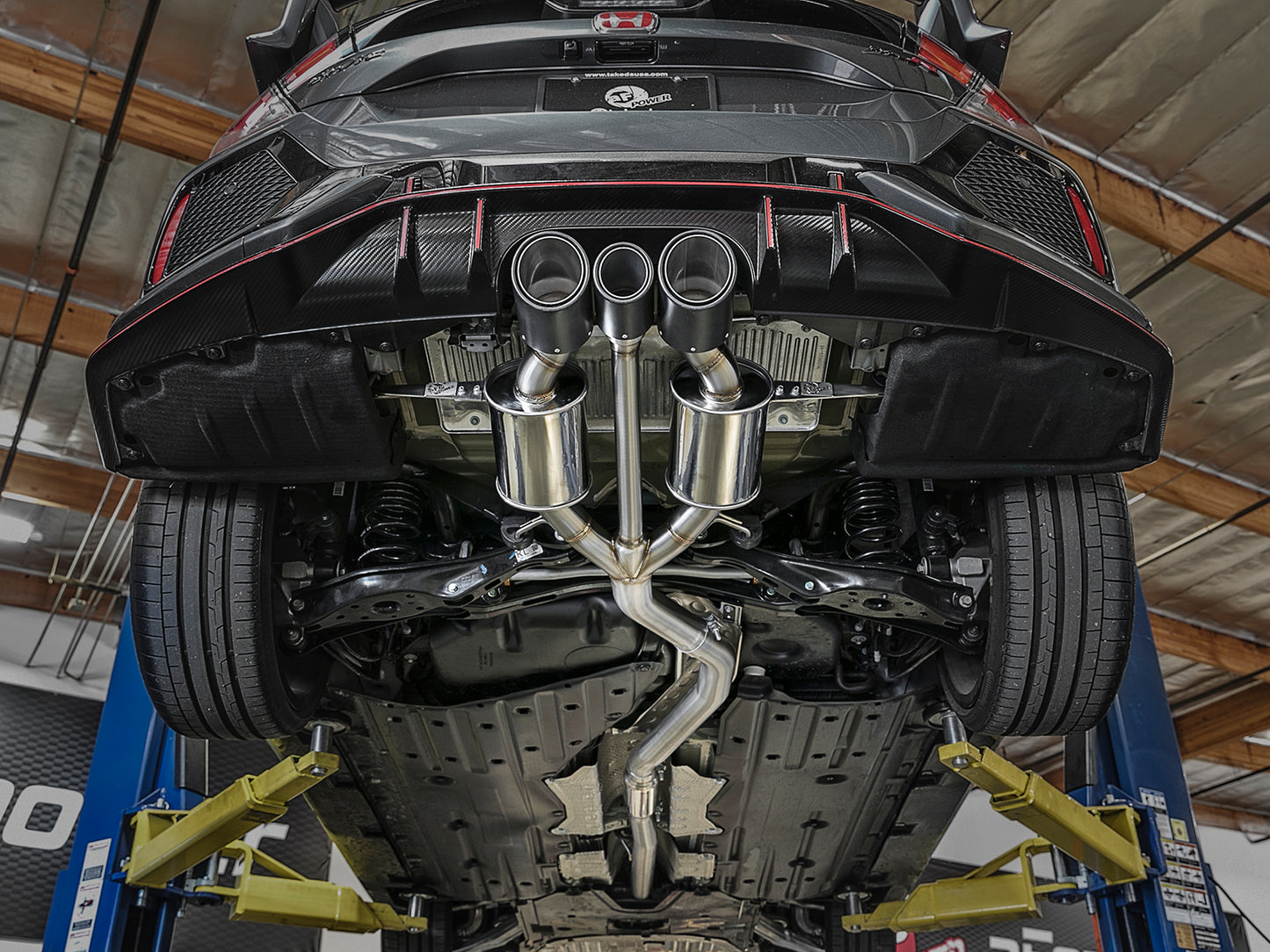 aFe Takeda 3in SS Cat-Back Exhaust | Honda Civic Type-R (17-20) (49-36616-C)