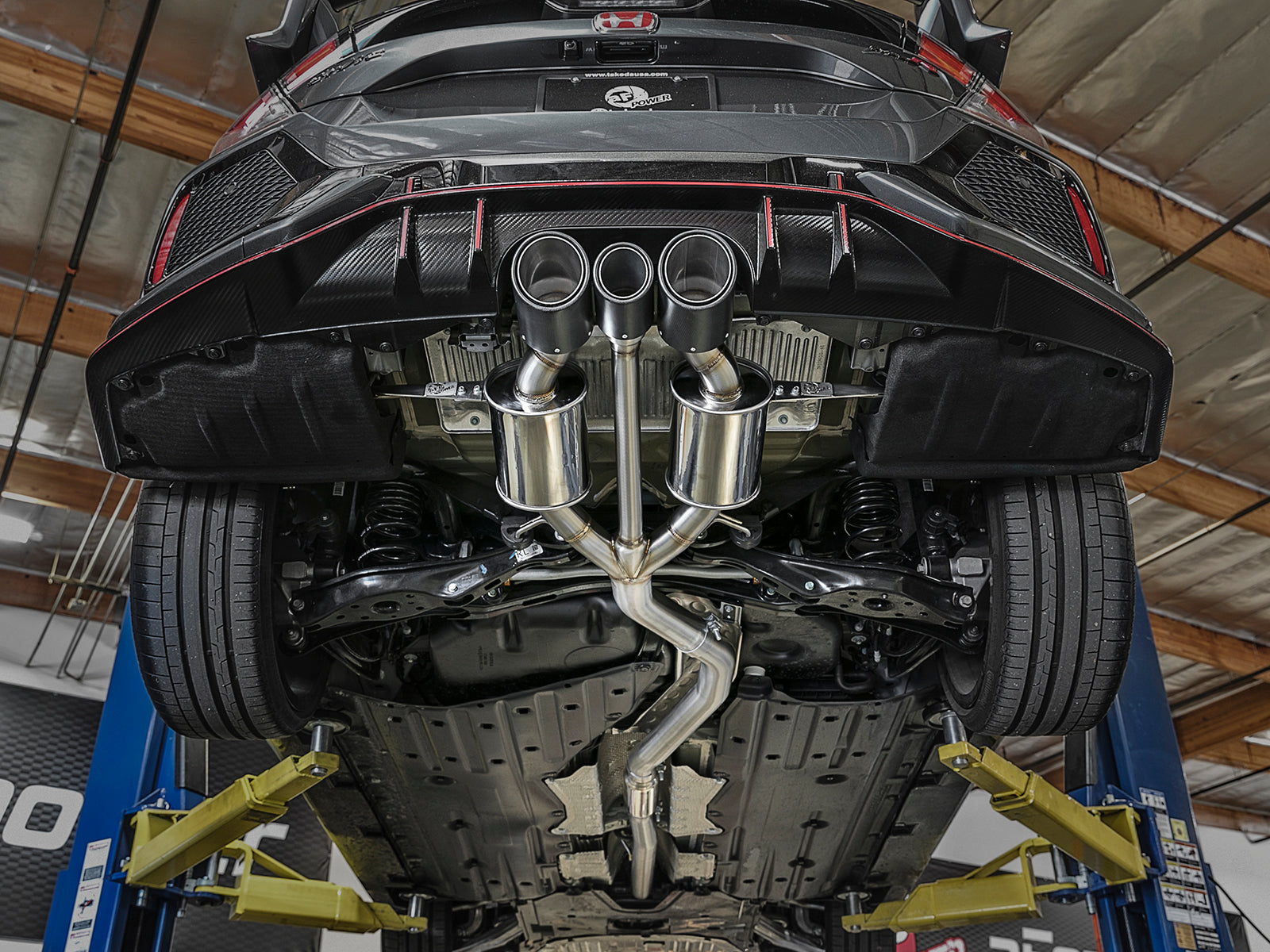 aFe Takeda 3in SS Cat-Back Exhaust | Honda Civic Type-R (17-20) (49-36616-C)