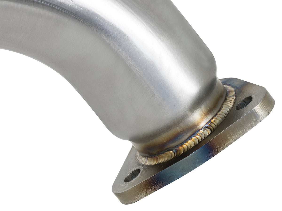 aFe Twisted Steel 3in Rear Down-Pipe/Mid Pipe | Honda Civic Type R (17+) (49-36617)