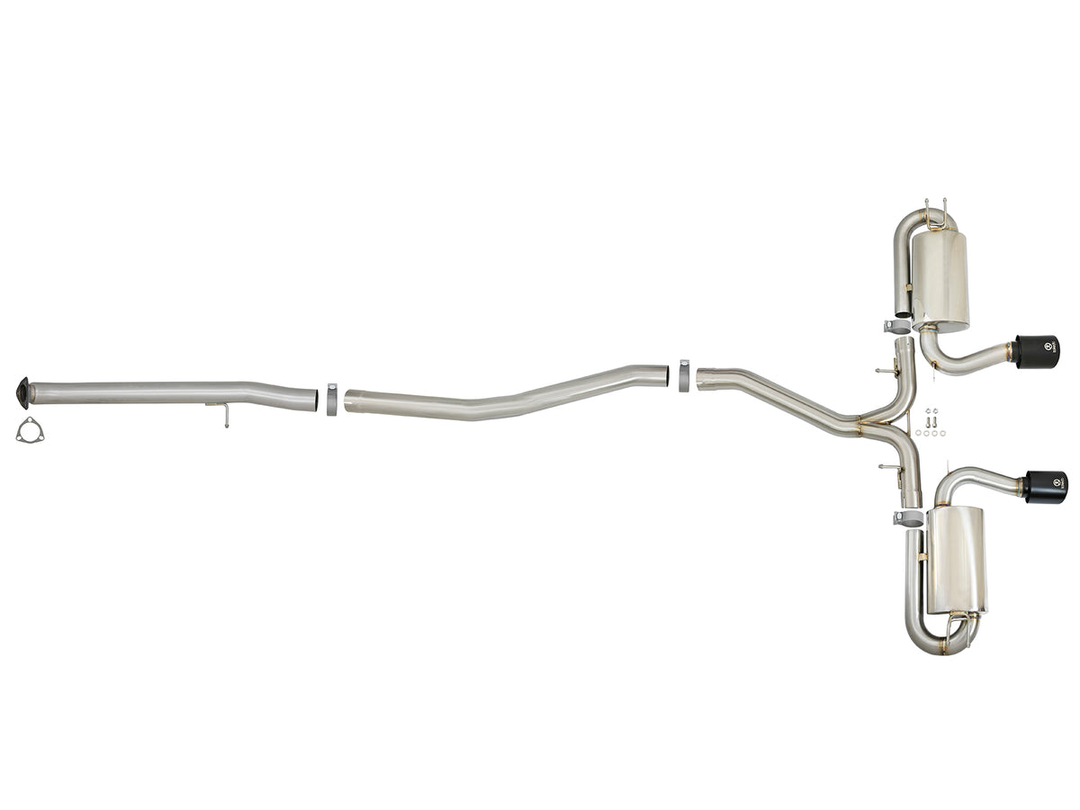 aFe Takeda 3in to 2.5in Cat-Back Exhaust | Honda Civic Si Coupe 17-21 (49-36618-L)