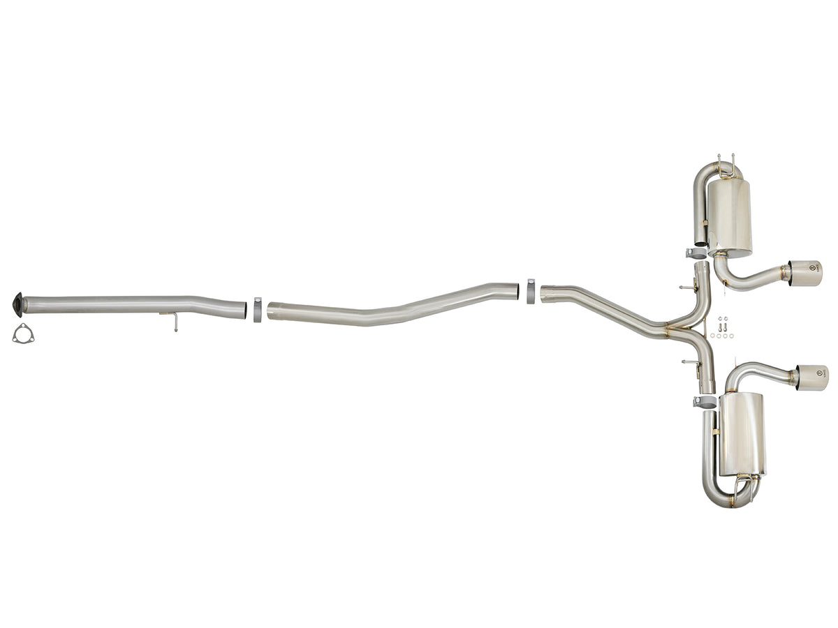 aFe Takeda 3in to 2.5in Cat-Back Exhaust | Honda Civic Si Coupe 17-21 (49-36618-L)