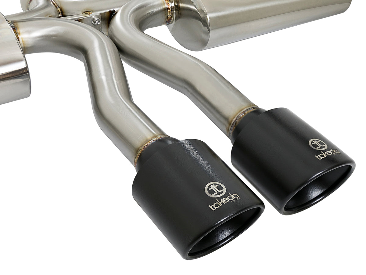 aFe Takeda 3in to 2.5in SS Cat-Back Exhaust Honda Civic Si (17-21) (49-36621-L)