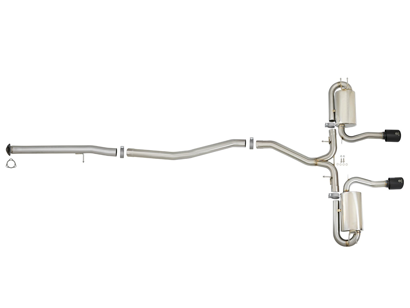 aFe Takeda 3in to 2.5in SS Cat-Back Exhaust Honda Civic Si (17-21) (49-36621-L)