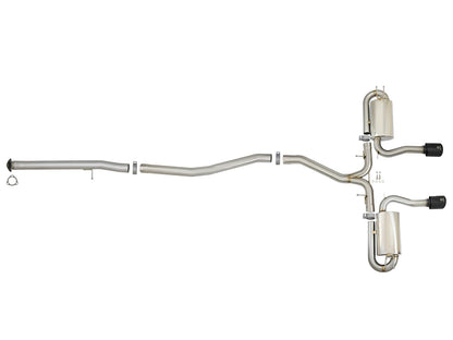 aFe Takeda 3in to 2.5in SS Cat-Back Exhaust Honda Civic Si (17-21) (49-36621-L)