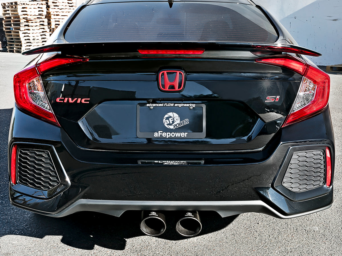 aFe Takeda 3in to 2.5in SS Cat-Back Exhaust Honda Civic Si (17-21) (49-36621-L)
