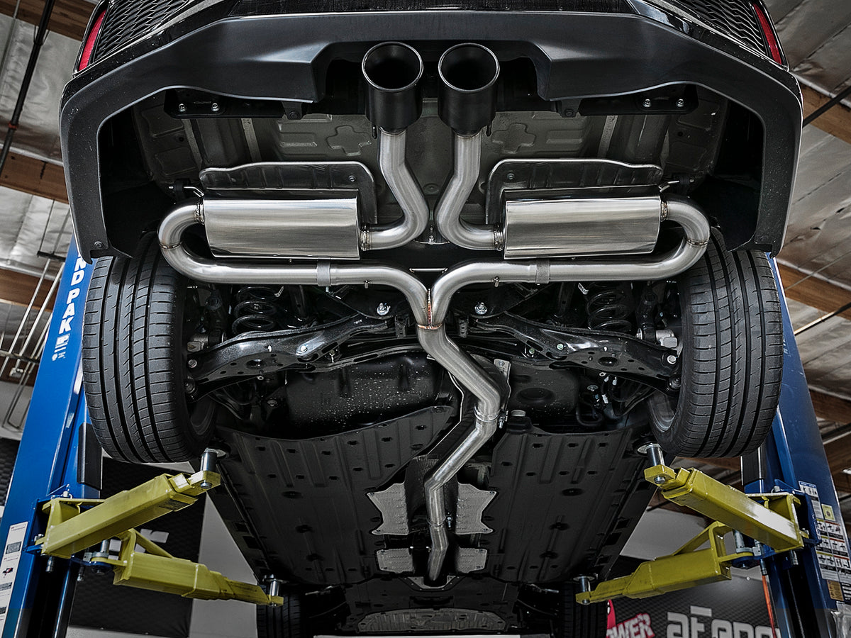 aFe Takeda 3in to 2.5in SS Cat-Back Exhaust Honda Civic Si (17-21) (49-36621-L)