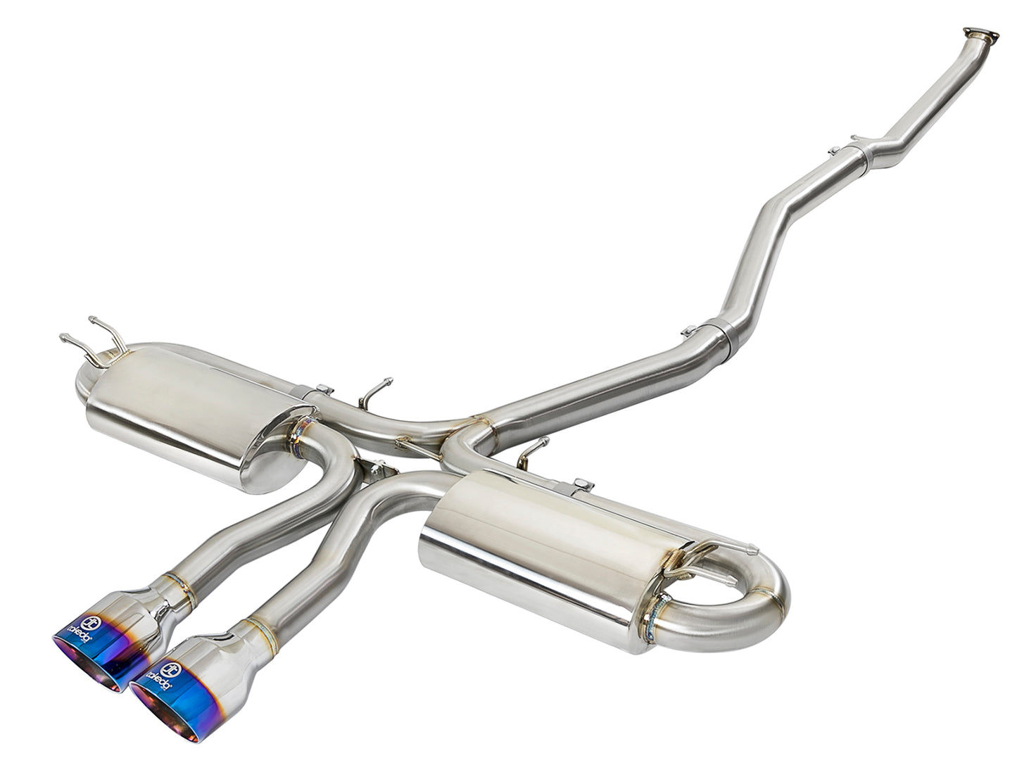 aFe Takeda 3in to 2.5in SS Cat-Back Exhaust Honda Civic Si (17-21) (49-36621-L)