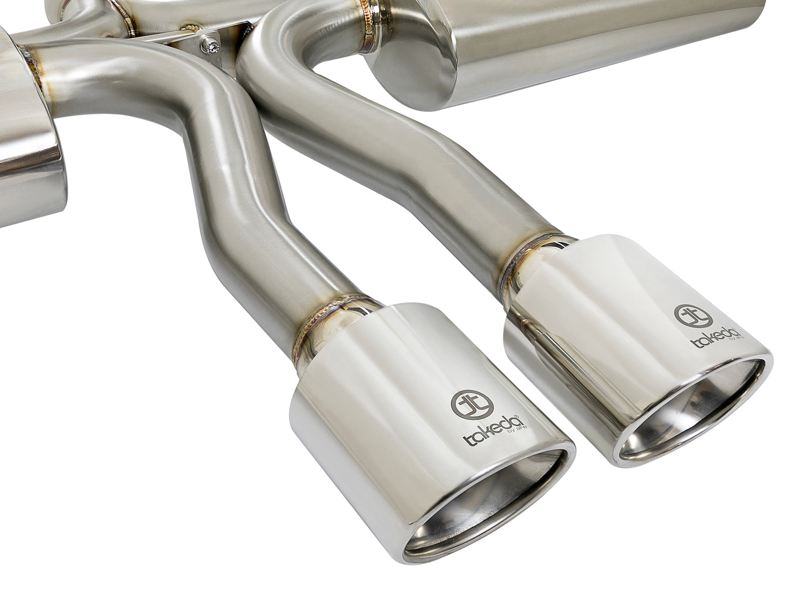 aFe Takeda 3in to 2.5in SS Cat-Back Exhaust Honda Civic Si (17-21) (49-36621-L)