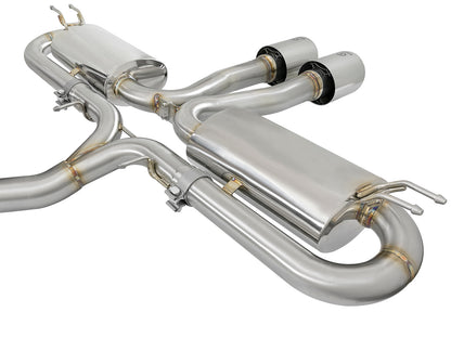 aFe Takeda 3in to 2.5in SS Cat-Back Exhaust Honda Civic Si (17-21) (49-36621-L)