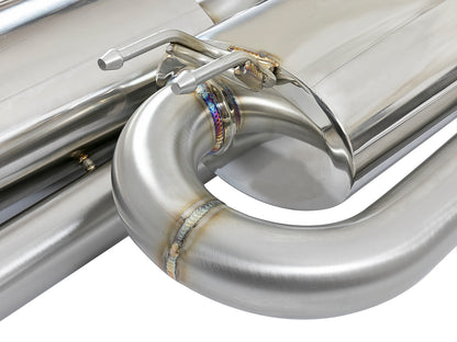 aFe Takeda 3in to 2.5in SS Cat-Back Exhaust Honda Civic Si (17-21) (49-36621-L)