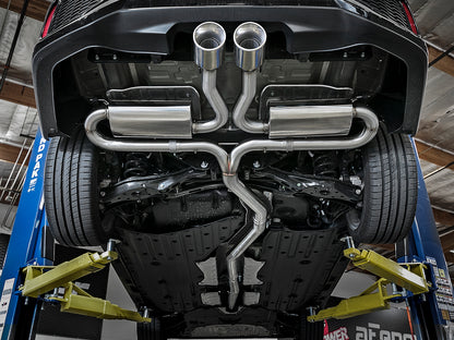 aFe Takeda 3in to 2.5in SS Cat-Back Exhaust Honda Civic Si (17-21) (49-36621-L)