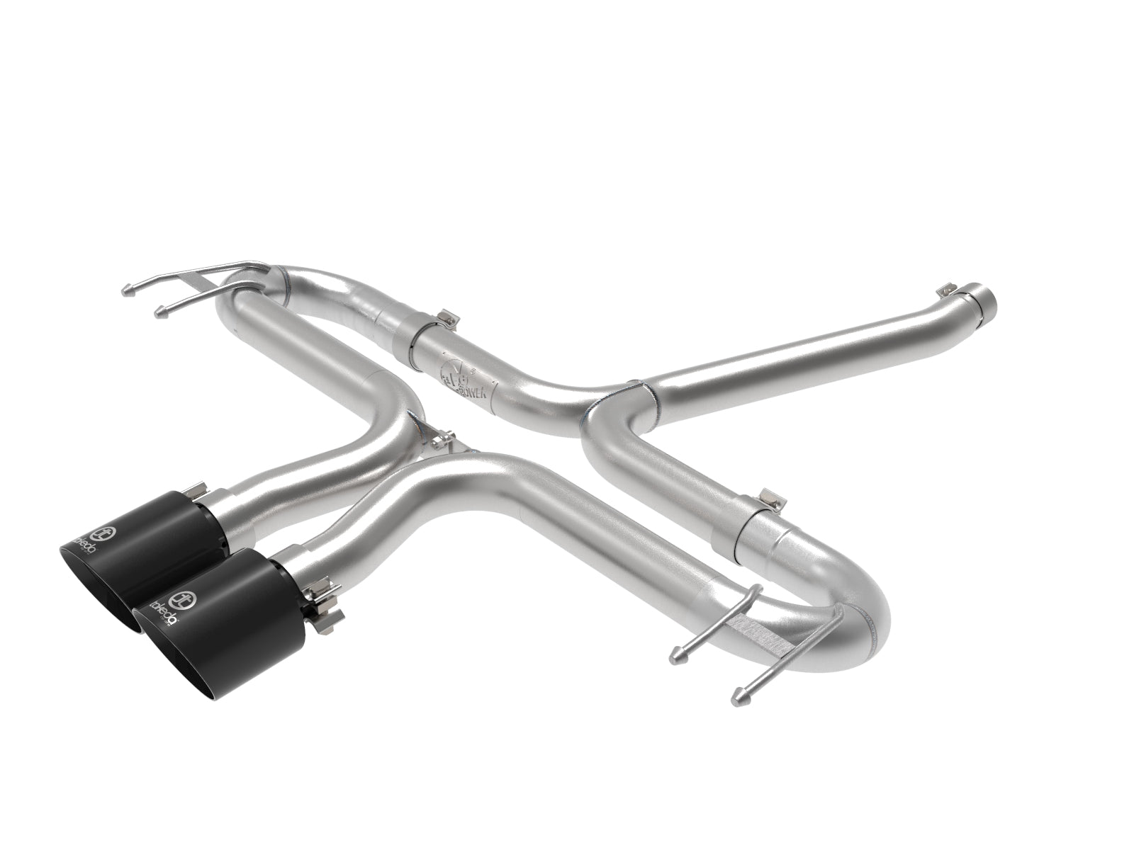 aFe Takeda 2-1/2in SS Axle-Back Exhaust w/ Blue Flame Tip | Honda Civic 17-21 (49-36625-L)