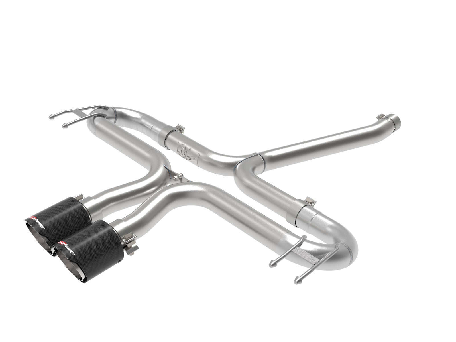 aFe Takeda 2-1/2in SS Axle-Back Exhaust w/ Blue Flame Tip | Honda Civic 17-21 (49-36625-L)