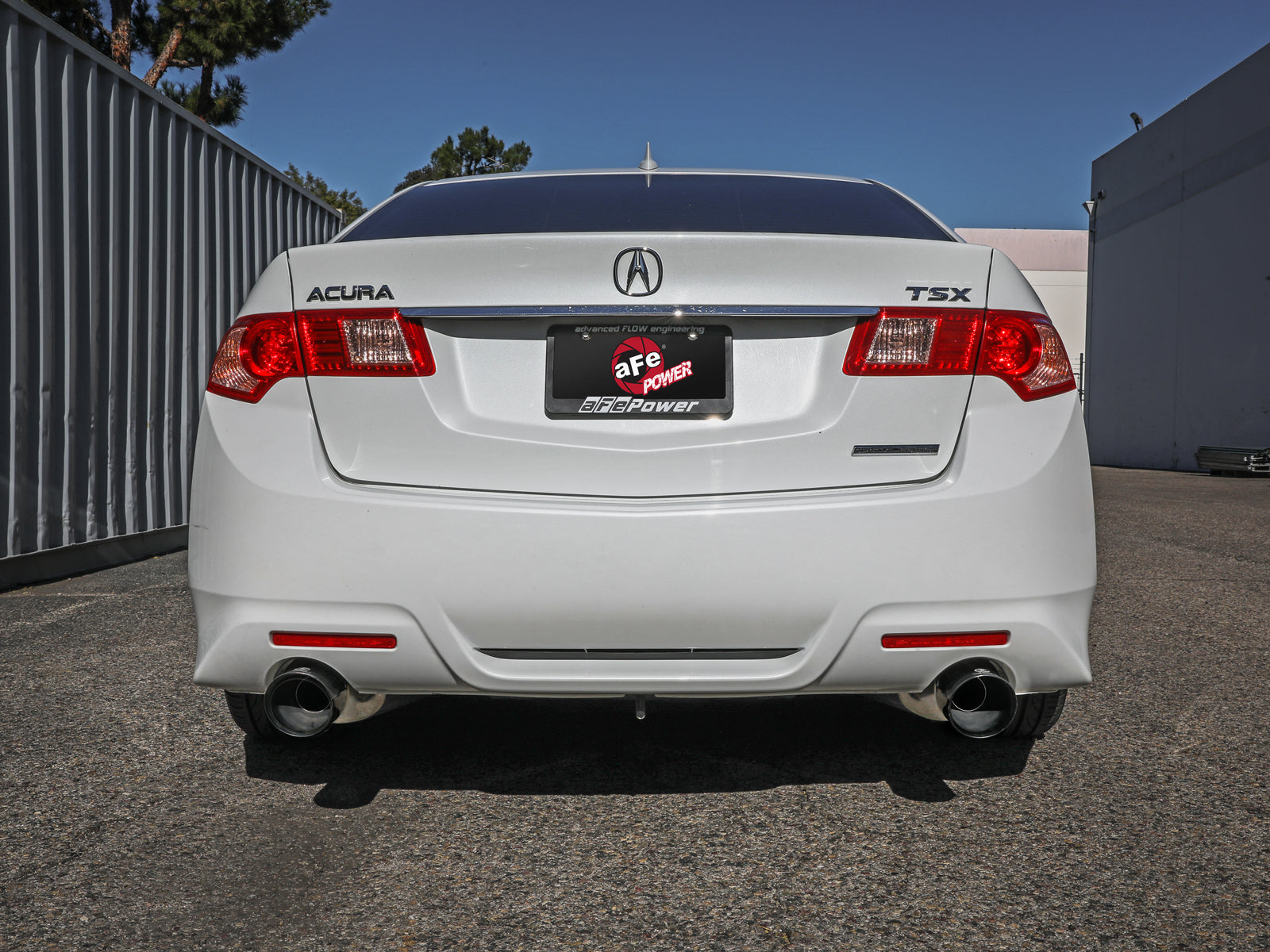 aFe 2-1/4in to 2-1/2in Cat-Back Exhaust System | Acura TSX (09-14) w/ Black Tip (49-36629-B)