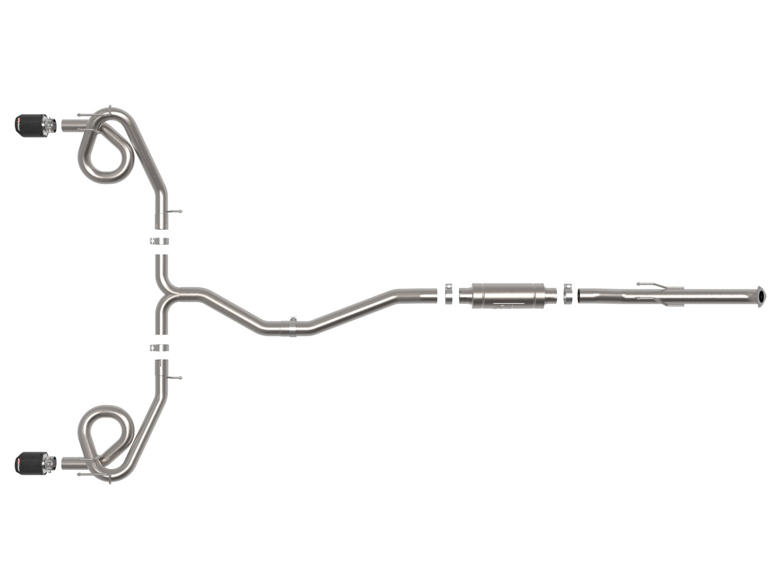 aFe Takeda 2.5-3in SS Cat-Back Exhaust | Honda Civic Si (22+) (49-36630-P)