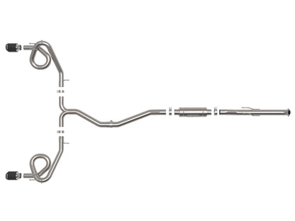 aFe Takeda 2.5-3in SS Cat-Back Exhaust | Honda Civic Si (22+) (49-36630-P)