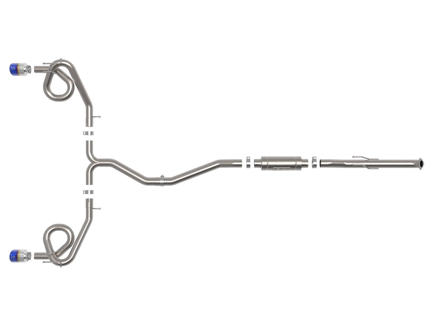 aFe Takeda 2.5-3in SS Cat-Back Exhaust | Honda Civic Si (22+) (49-36630-P)