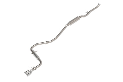 aFe POWER 2.5in 304 SS Cat-Back Exhaust w/ Polished Tips | Honda Civic L4-2.0L (49-36631-P)