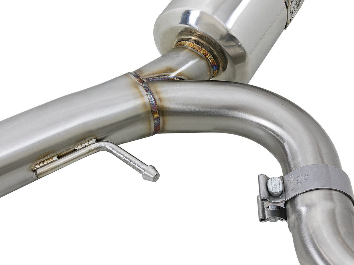 aFe Takeda 3in to 2.5in SS Cat-Back Exhaust | Mitsubishi EVO (08-15) (49-36701-L)