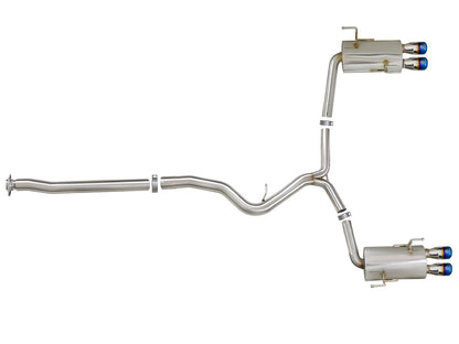 aFe Takeda 3in to 2.25in SS Cat-Back Exhaust Subaru WRX/STI (15-21) (49-36801-L)
