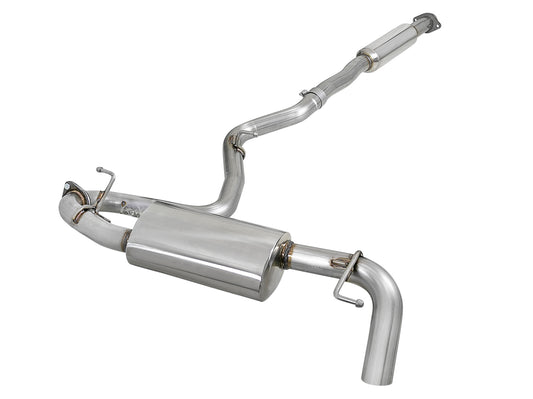 aFe Takeda 2.5in 304 Stainless Steel Cat-Back | Subaru Crosstrek (18-19) (49-36803)