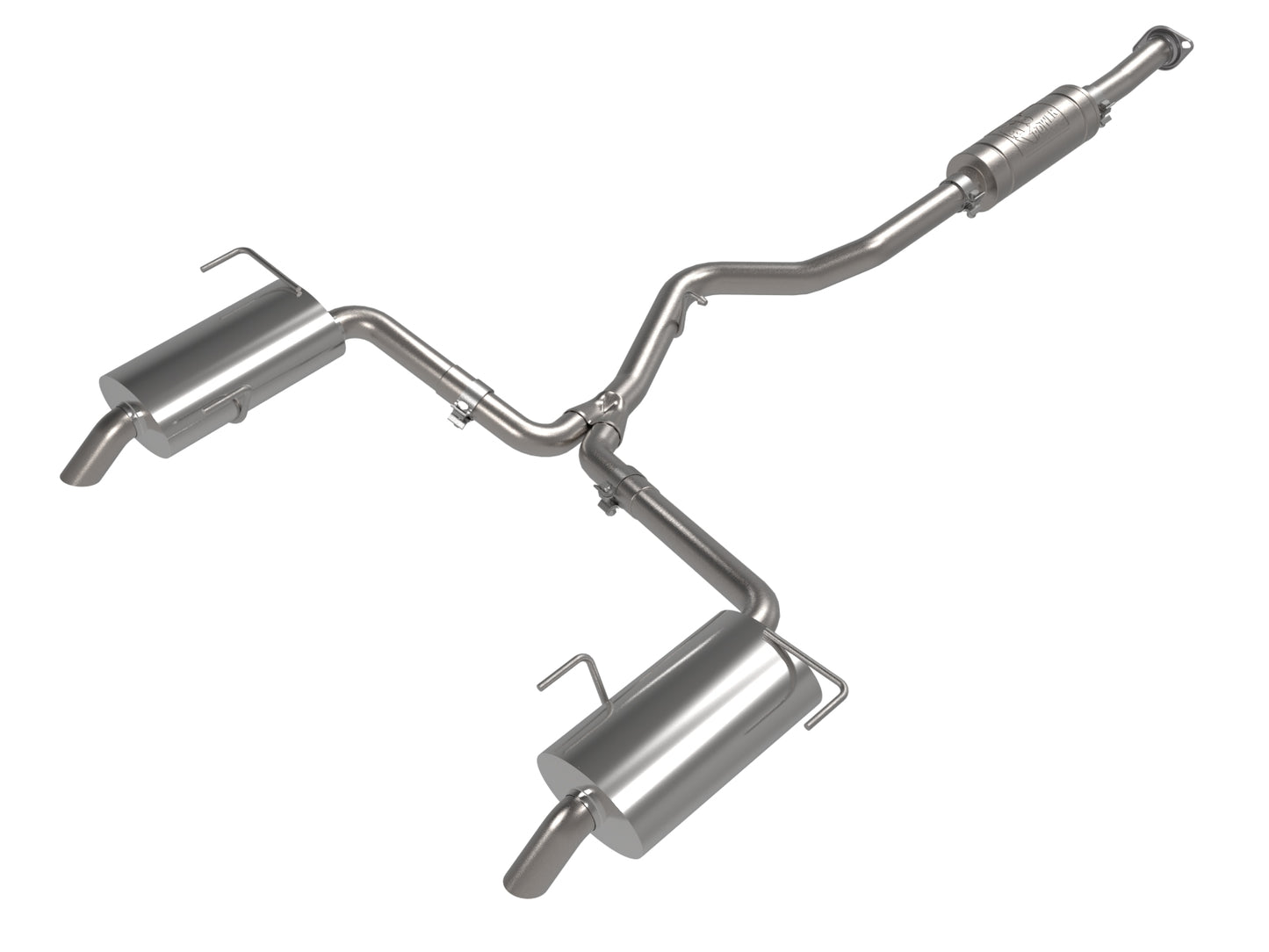 aFe Takeda 2.5in to 2.25in 304 SS Cat-Back Exhaust Subaru Outback 20-24 (49-36805)