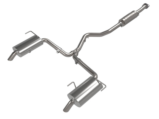 aFe Takeda 2.5in to 2.25in 304 SS Cat-Back Exhaust Subaru Outback 20-24 (49-36805)