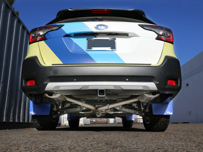 aFe Takeda 2.5in to 2.25in 304 SS Cat-Back Exhaust Subaru Outback 20-24 (49-36805)