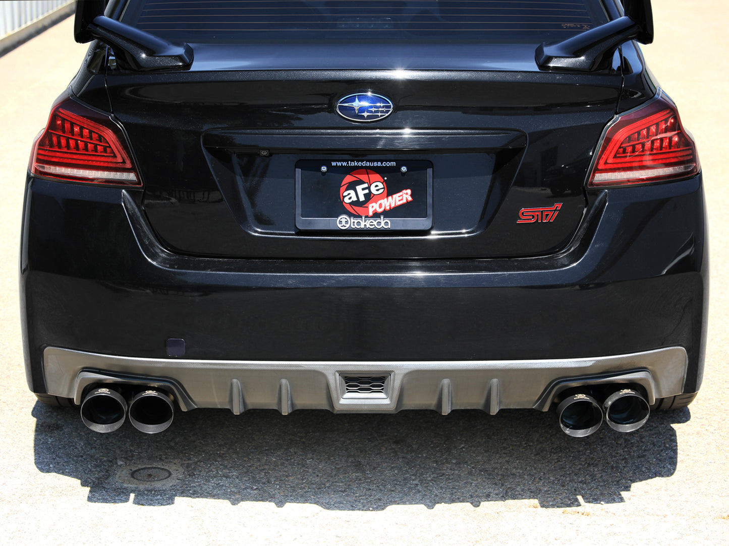 aFe Subaru WRX/STi 15-21 Stainless Cat-Back Exhaust w/ Black Tip | Subaru WRX / STI (15-21) (49-36810-B)
