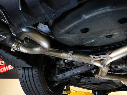 aFe Takeda 3in to 2-1/2in Stnlss Cat-Back Exhaust w/ Polished Tips | Subaru WRX / STI (15-21) (49-36810-P)