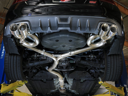 aFe Takeda 3in to 2-1/2in Stnlss Cat-Back Exhaust w/ Polished Tips | Subaru WRX / STI (15-21) (49-36810-P)
