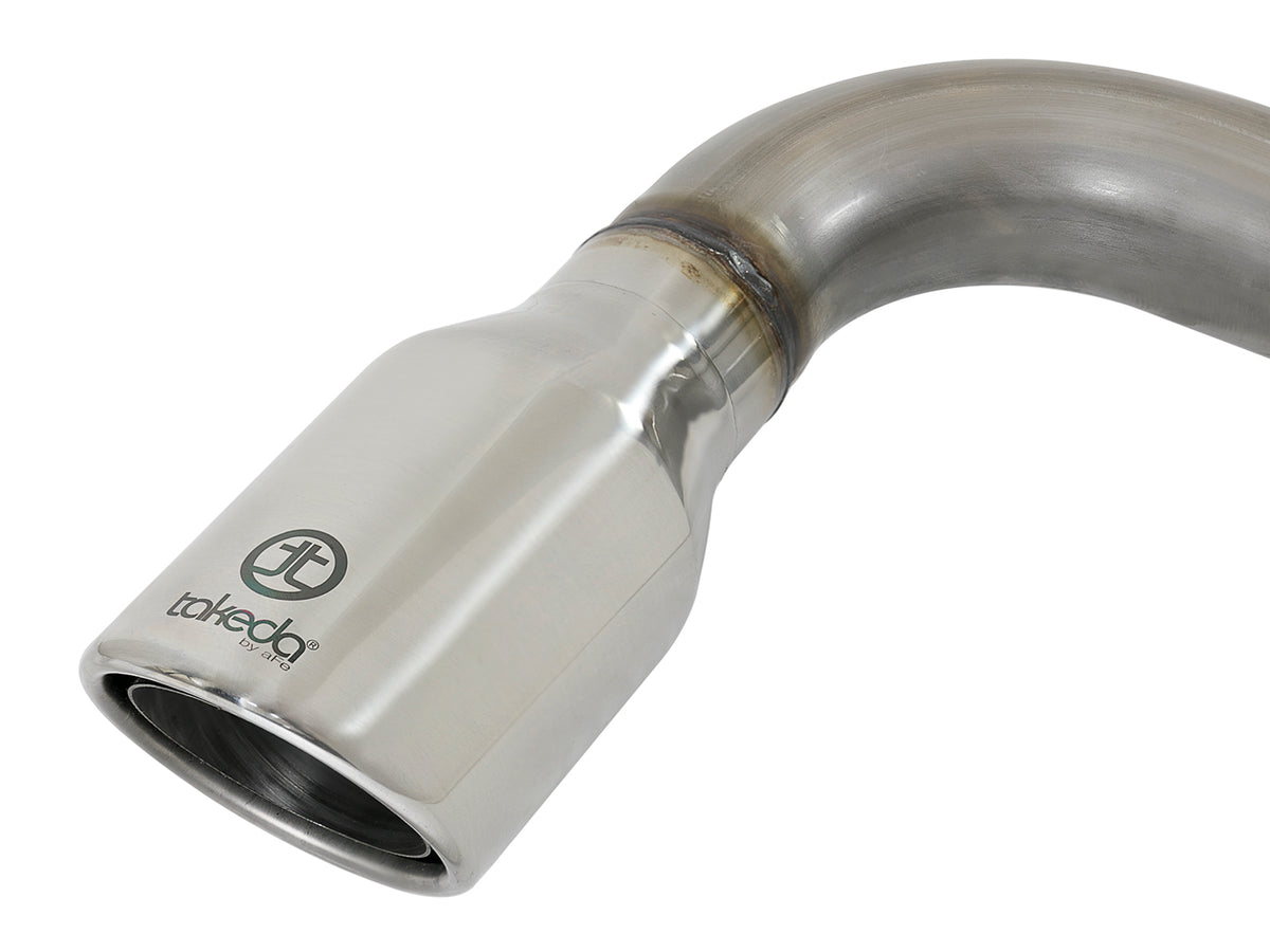 aFe Takeda 3in to 2.5in SS Cat-Back Exhaust | Hyundai Elantra GT Sport (18-20) (49-37003-1P)