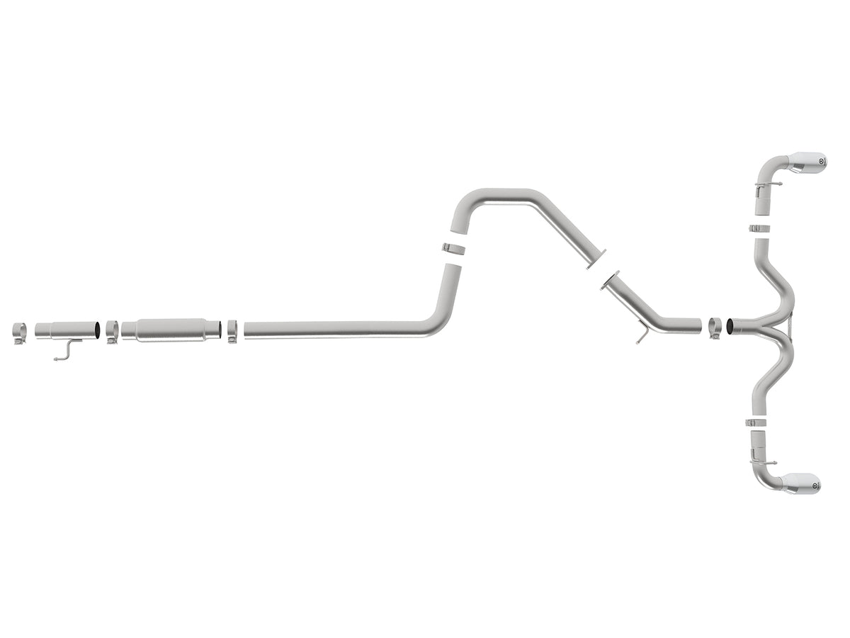 aFe Takeda 3in to 2.5in SS Cat-Back Exhaust | Hyundai Elantra GT Sport (18-20) (49-37003-1P)