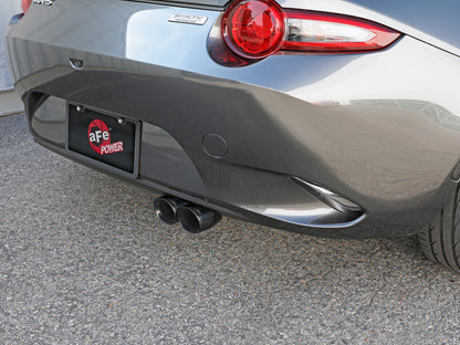 aFe Takeda 2.5in to 2.25in SS Cat-Back Exhaust | Mazda MX-5 Miata ND (16-21) (49-37005-B)