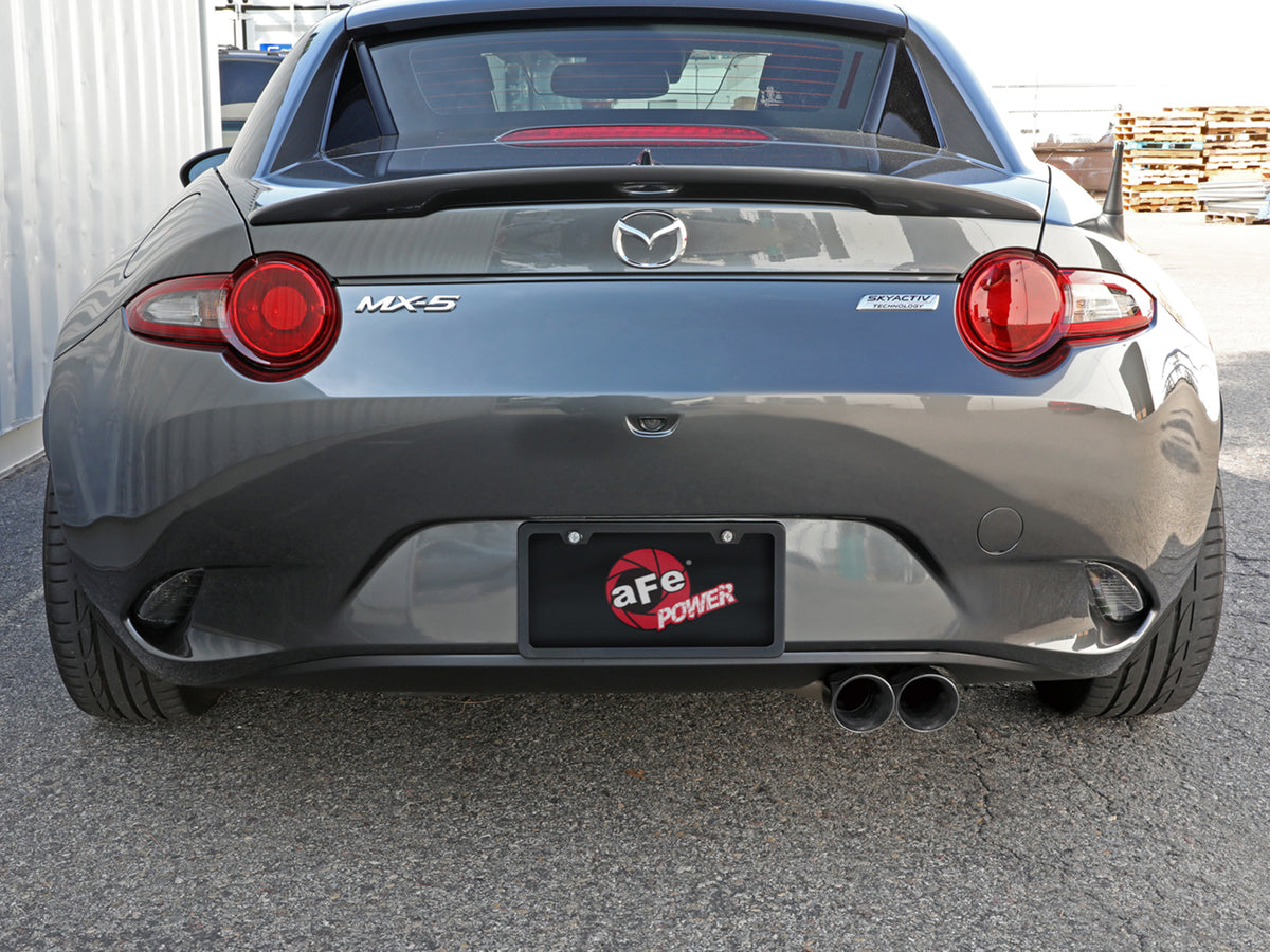 aFe Takeda 2.5in to 2.25in SS Cat-Back Exhaust | Mazda MX-5 Miata ND (16-21) (49-37005-B)