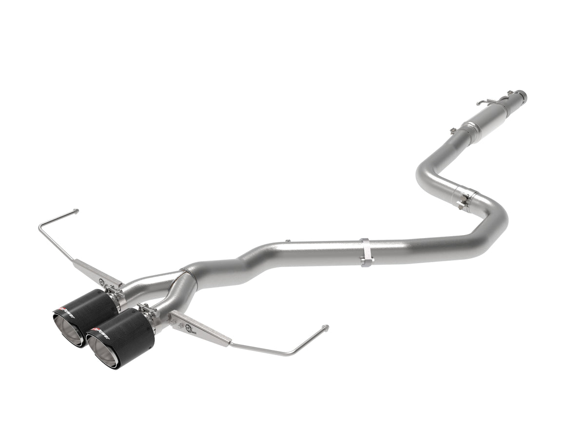 aFe Takeda 3in to 2-1/2in SS Cat-Back Exhaust | Hyundai Veloster 19-21 (49-37011-P)