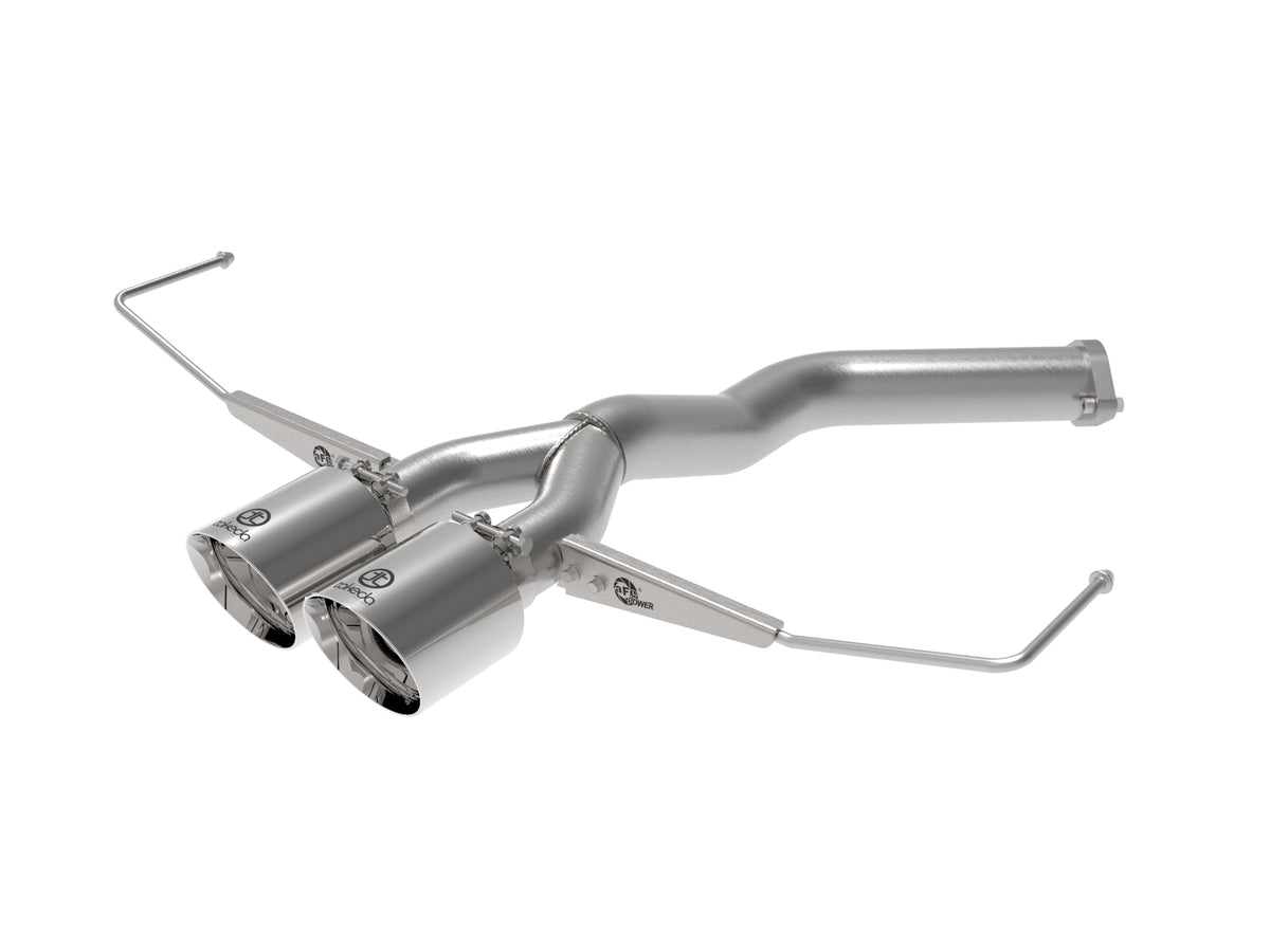 aFe Takeda 3in to 2.5in SS Axle-Back Exhaust | Hyundai Veloster 19-20 (49-37012-P)