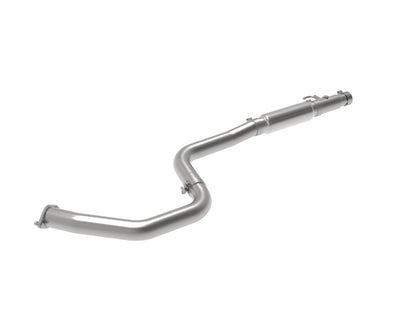 aFe Takeda 3in 304 SS Mid-Pipe Exhaust | Hyundai Veloster 2019-20 I4-1.6L (49-37013)