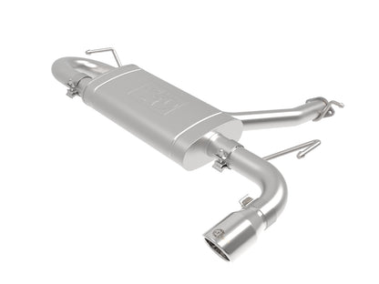 aFe Takeda 2.5in SS Axle-Back Exhaust w/ Polished Tips | Hyundai Kona (18-22) (49-37017-P)