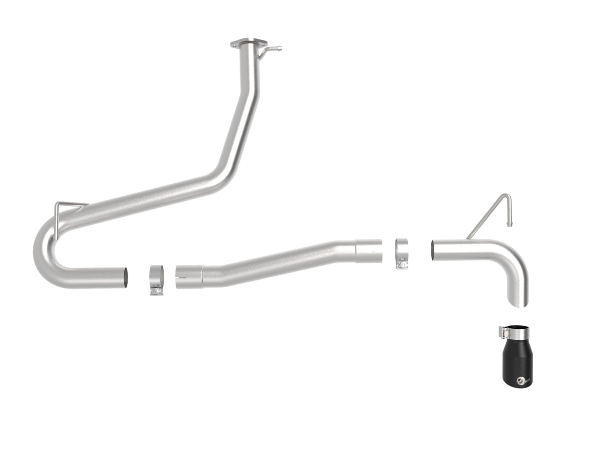 aFe 2.5in SS Axle-Back Exhaust w/ Black Tips | Hyundai Kona AWD (18-22) (49-37017NM-B)