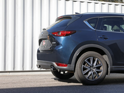aFe Takeda 2.5in SS Axle-Back Exhaust w/ Black Tips | Mazda CX-5 2017-21 2.5L (49-37021-B)
