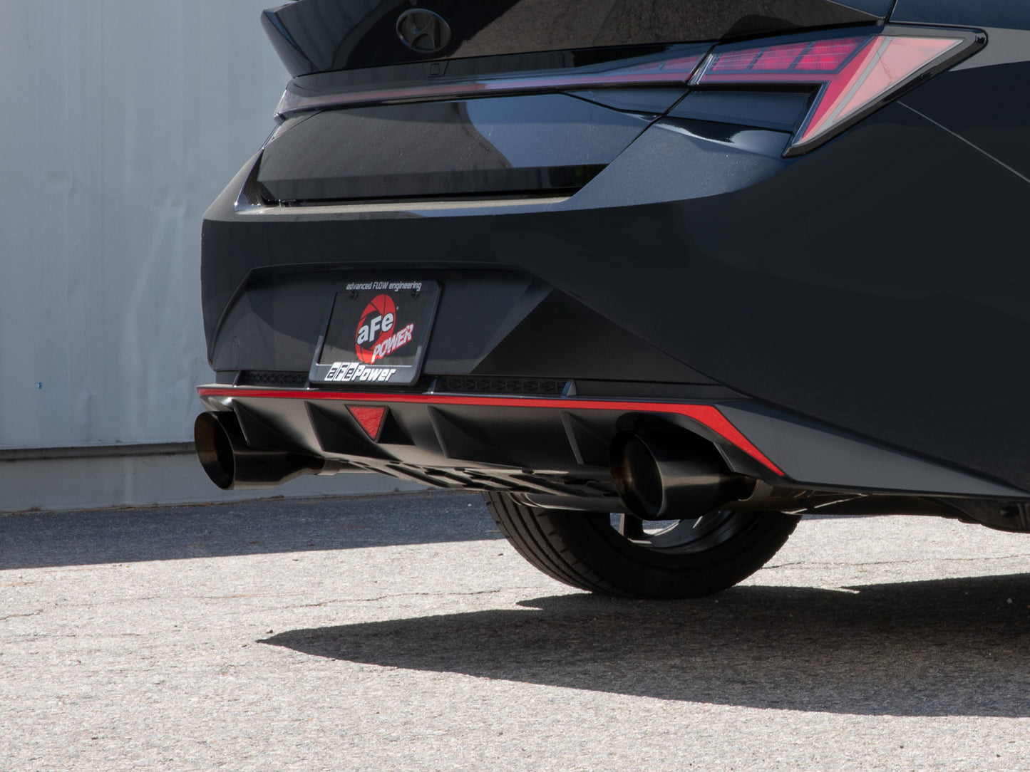 aFe Takeda 3in SS Axle-Back Exhaust w/ Tips | Hyundai Elantra N 22-25 (49-37027-P)