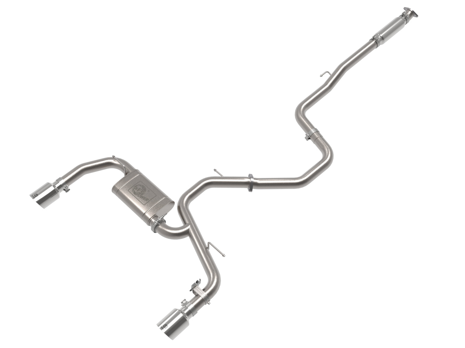 aFe Takeda 3in Cat-Back Exhaust w/ Polished Tips | Hyundai Elantra N (22-23) (49-37028-P)