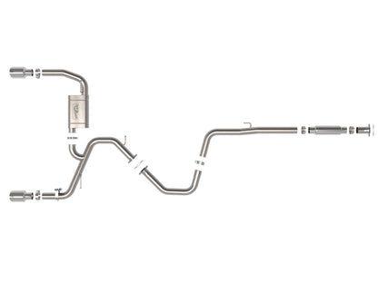 aFe Takeda 3in Cat-Back Exhaust w/ Polished Tips | Hyundai Elantra N (22-23) (49-37028-P)