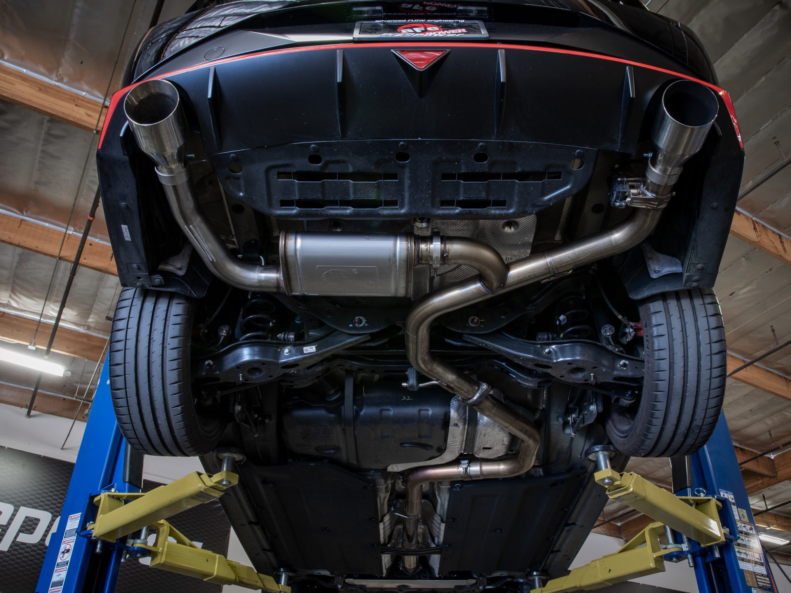 aFe Takeda 3in Cat-Back Exhaust w/ Polished Tips | Hyundai Elantra N (22-23) (49-37028-P)